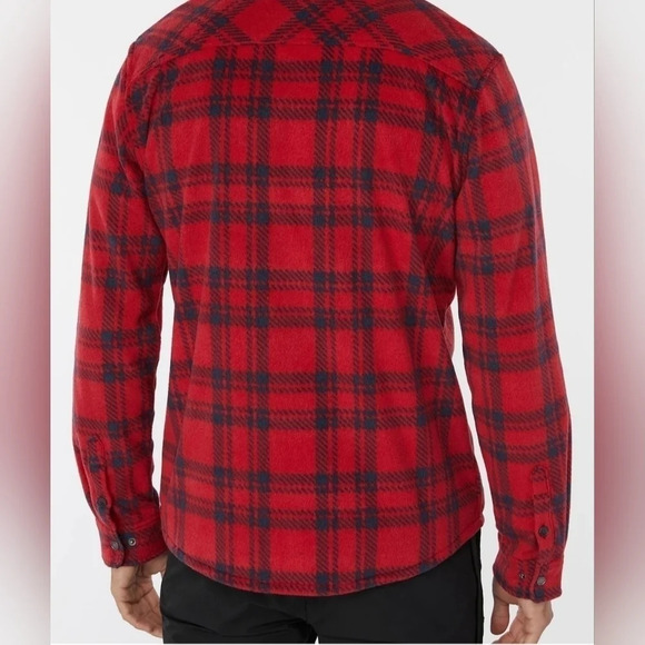 O'Neill Glacier Plaid Superfleece Flannel Shirt - Picture 3 of 10